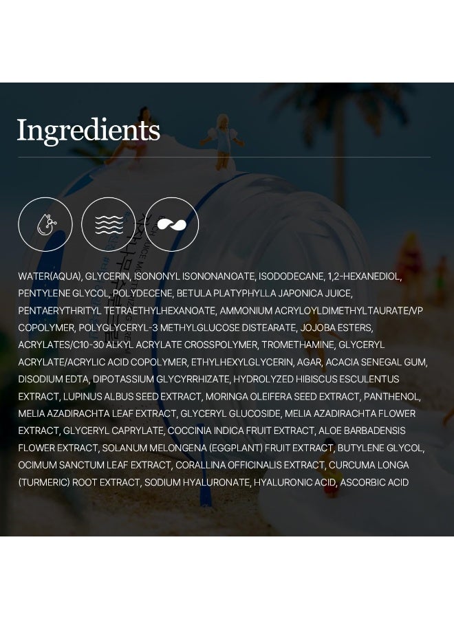 راوند لاب كريم مرطب بعصير البتولا، 2.7 أونصة سائلة، مرطب عميق للوجه يدوم 48 ساعة، غني بعصارة البتولا وحمض الهيالورونيك، مناسب للبشرة المعرضة لحب الشباب، يقلل من إفراز الدهون والزيوت والرؤوس السوداء، مستوحى من منتجات العناية بالبشرة الكورية. - Image 2